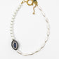 CRUSH Mother of Pearl Shiny Piece Necklace