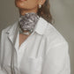 LORENE Velvet Thread with Big Flower Necklace